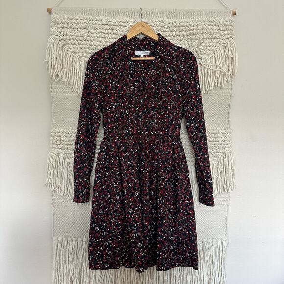 Thakoon Collective Floral Printed Shirt Dress - Picture 1 of 8